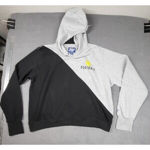Blue 84 Hoodie Sweatshirt Mens XL‎ Colorblock Black Gray White Pullover Hooded
